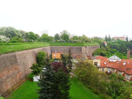 hoch ueber der Moldau